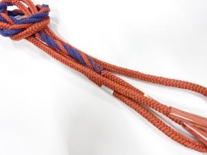 未使用品　正絹　手組帯締め